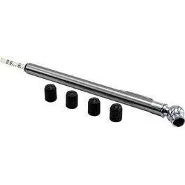 Tire Gauge With Valve Caps 1