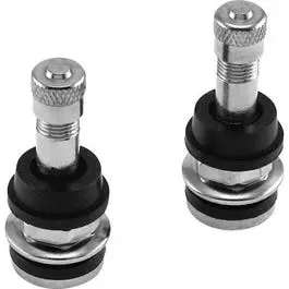 Tire Valve, Metal, 2-Pc. 1