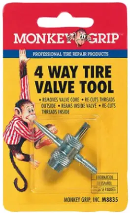 Tire Valve Tool 4-Way 1