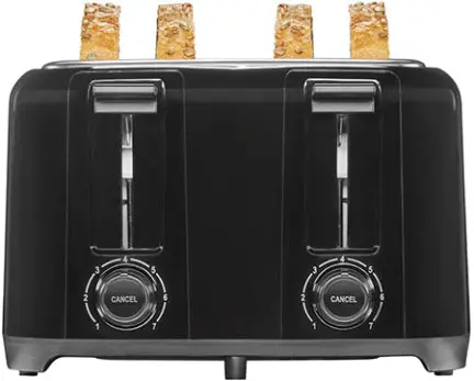 Toaster 4-Slice Bk  Cool Touch 1