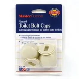 Toilet Bolt Cap, Almond 1