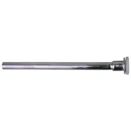 Toilet Supply Tube, Chrome, 3/8 X 20-In. 1