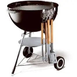 Tool Holder For Charcoal Grill 1