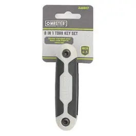 Torx Key Set, Medium, Fold-Up, 8-In-1 1