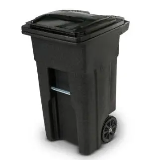 Toter® Two-Wheel Carts Trash Cans 1