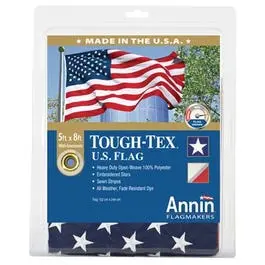 Tough Tex U.S. Flag, 2-Ply Polyester, 5 X 8-Ft. 1