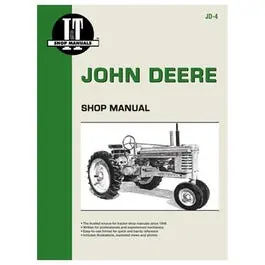 Tractor Shop Manual, John Deere Series A 1