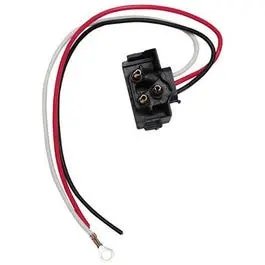 Trailer Connector Light Plug, 3-Prong 1