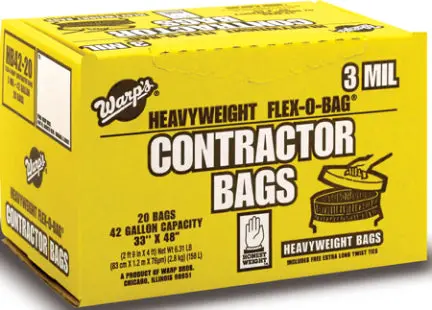 Trashbag 55Gal Contractor 15Ct 1