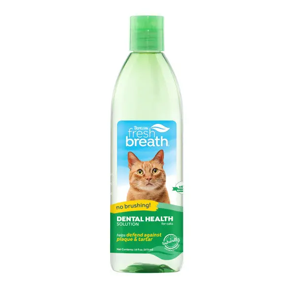 Tropiclean Fresh Breath Dental Health Solution For Cats 1