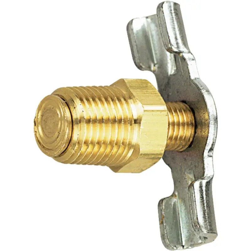 Tru-Flate 1/8 In. Npt Air Line Drain Cock 1