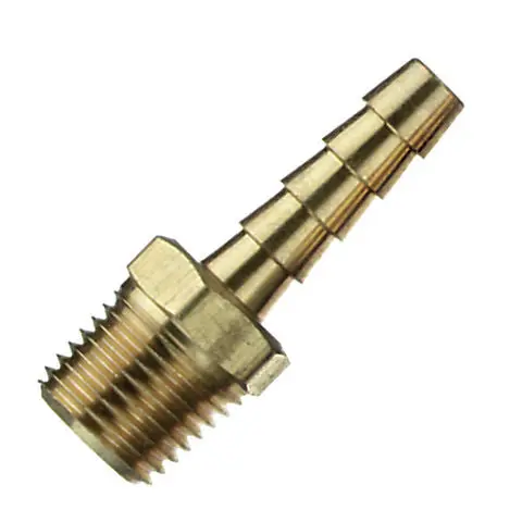 Tru-Flate  Male 3/8" Hose Id Hose End Fitting 1