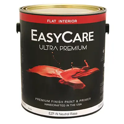 True Value Easycare Ultra Premium Interior Latex Paint & Primer White Flat 1
