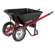 Truper Tru Pro Poly Wheelbarrow 1