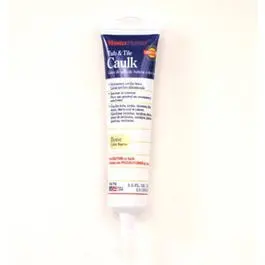 Tub & Tile Caulk, Bone, 5.5-Oz. 1