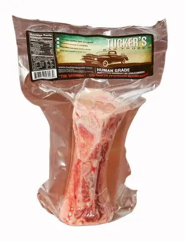Tucker's Raw Frozen Bison Bone  Tatanka Dog Food 1