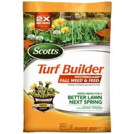Turf Builder Winterguard Fall Weed & Feed, Covers 5,000-Sq.-Ft. 1
