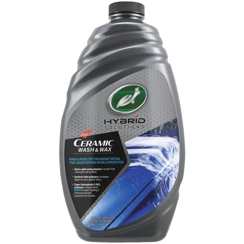 Turtle Wax 48 Oz. Liquid Hybrid Solutions Ceramic Car Wash & Wax 1