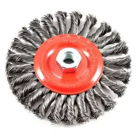 Twist-Knot Wire Wheel Brush, 6-In. 1