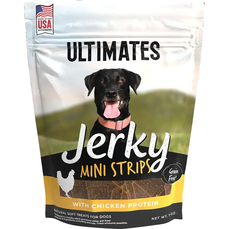 Ultimates Jerky Chicken Mini Strips 1