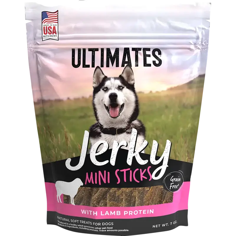 Ultimates Jerky Lamb Mini Sticks 1