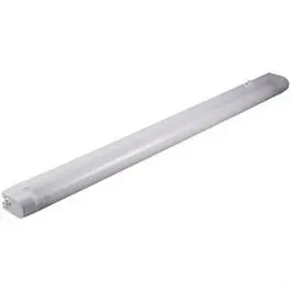 Under-Cabinet Fluorescent Light Fixture, White, Plug-In, 23-In. 1