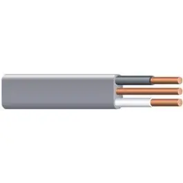 Underground Feeder Wire With Ground Cable, 8/2, 125-Ft. 1