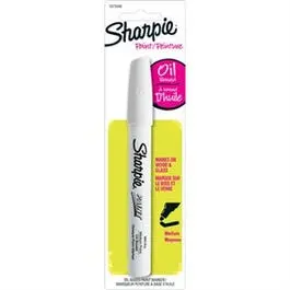 Uni Paint Marker, Regular Tip, White 1