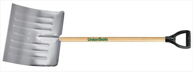 Union Tools 18-Inch Aluminum Snow Shovel 1