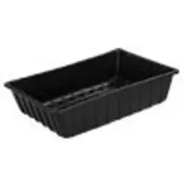 Utility Tub, Black Plastic, 36 X 24 X 8-In. 1