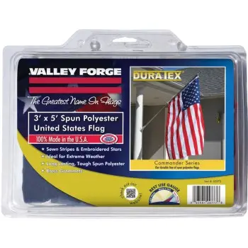 Valley Forge Flag Co Usdt3 3X5 Polyester Us Flag 1