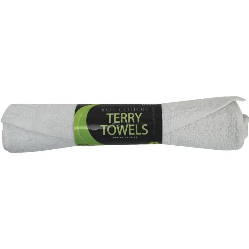 Viking 14 In. X 17 In. White Terry Cloth Towels (3-Pack) 1
