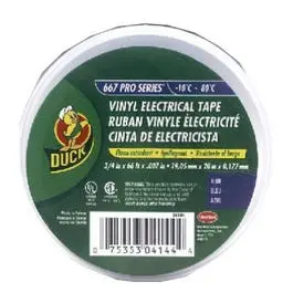 Vinyl Electrical Tape, Blue, .75-In. X 66-Ft. 1