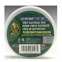 Vinyl Electrical Tape, Gray, .75-Inch X 66-Ft. 1