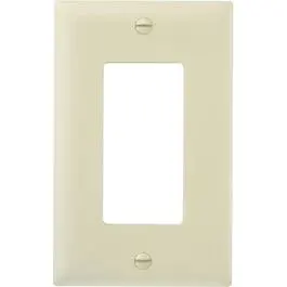 Wall Plate, Decorator Opening, Ivory Nylon, 10-Pk. 1