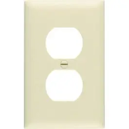 Wall Plate, Duplex Outlet, Urea, Ivory 1