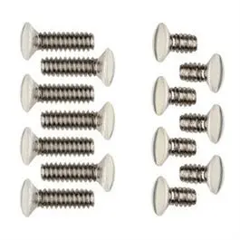 Wall Plate Screws, Steel, Ivory, 14-Pk. 1