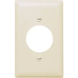 Wall Plate, Single Outlet, Almond Nylon 1