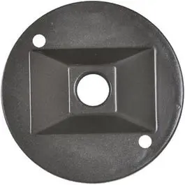 Weatherproof Round Lampholder Cover, Bronze 1