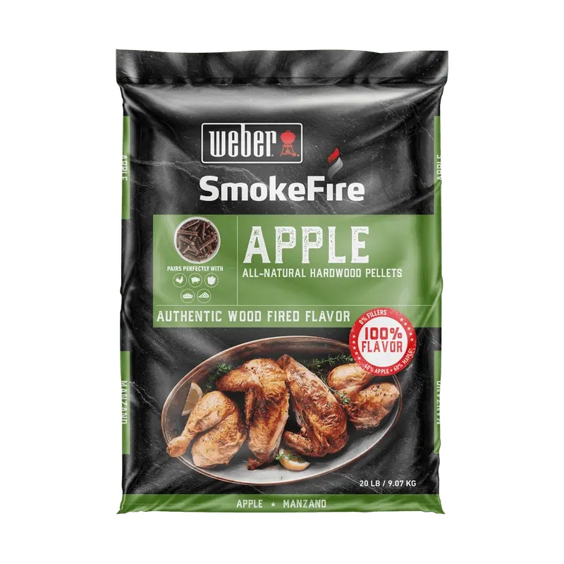 Weber Apple All-Natural Hardwood Pellets 1