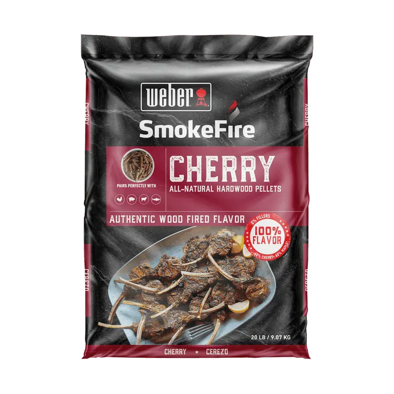 Weber Cherry All-Natural Hardwood Pellets 1