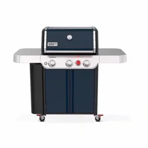 Weber Genesis Sa-E-330 3 Burner Liquid Propane Grill Indigo 1
