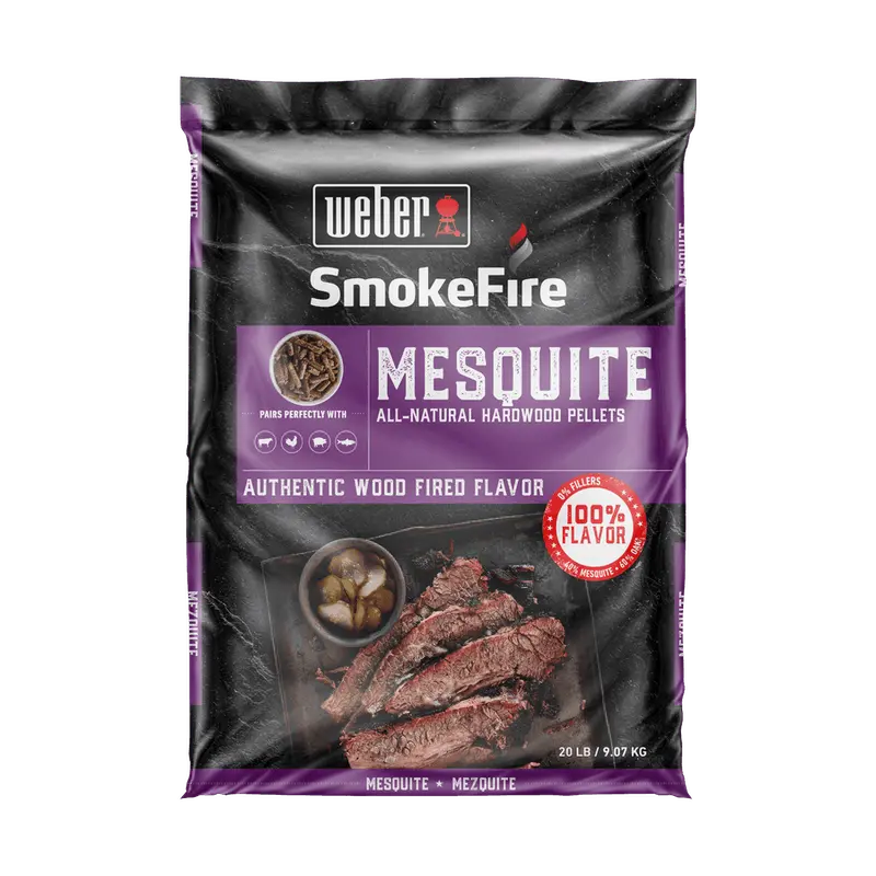 Weber Mesquite All-Natural Hardwood Pellets 1