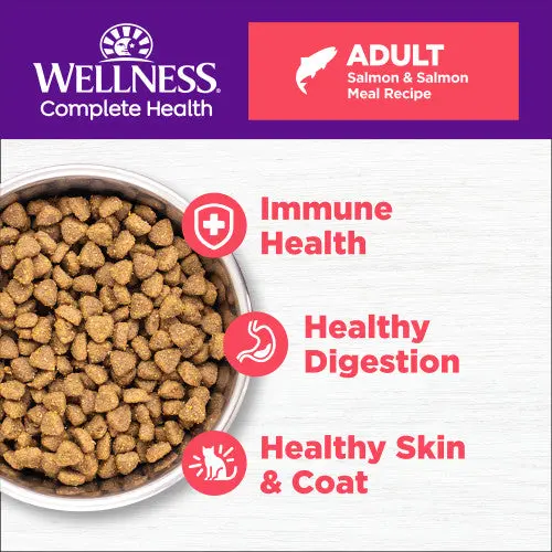 Wellness Complete Health Grained Salmon Meal Dry Cat Recipe 1