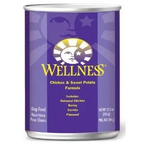 Wellness Complete Health Natural Chicken And Sweet Potato Recipe Wet Canned Dog Food 1