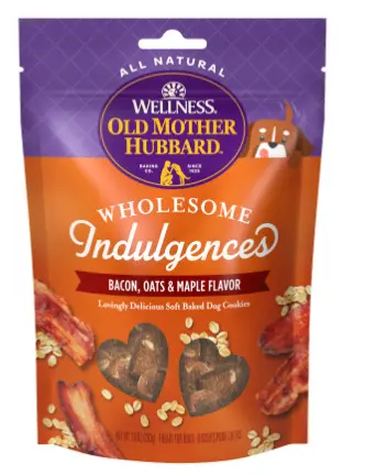Wellness Old Mother Hubbard Wholesome Indulgences Bacon Oats & Maple Dog Treats 1