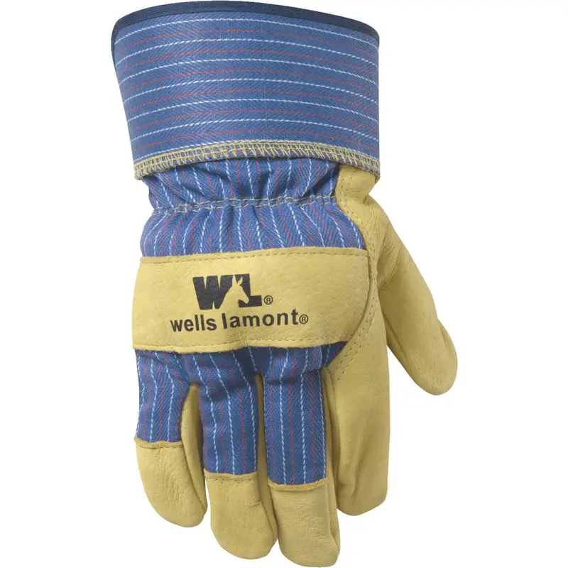 Wells Lamont Men's Xl Grain Pigskin Leather Work Glove 1