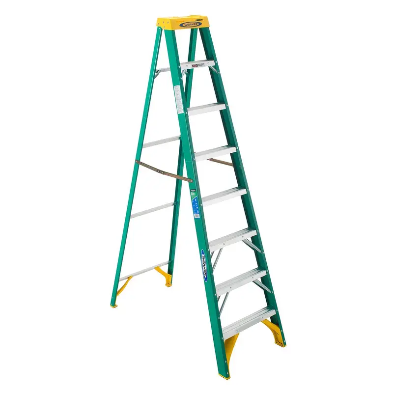 Wernerco Type Ii Fiberglass Step Ladder 5908 1