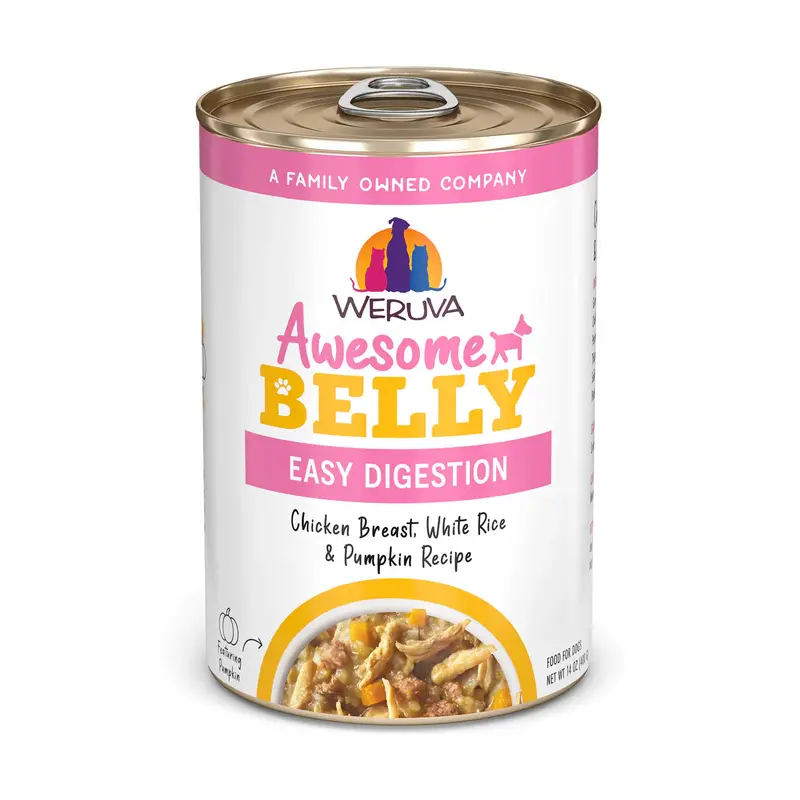 Weruva Awesome Belly Chicken Breast, White Rice & Pumpkin Recipe Wet Dog Food 1