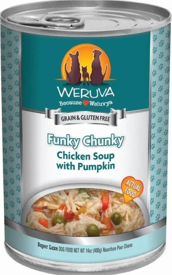Weruva Funky Chunky Chicken Soup Canned Dog Food 1